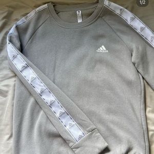 Women’s adidas essentials 3- stripes fleece sweatshirt